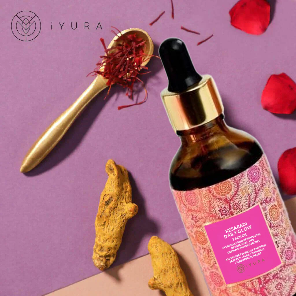 Day & Night Face Oil Duo - Best Moisturizer for Healthy Skin - Ayurvedic Natural Skincare Set - Image 4