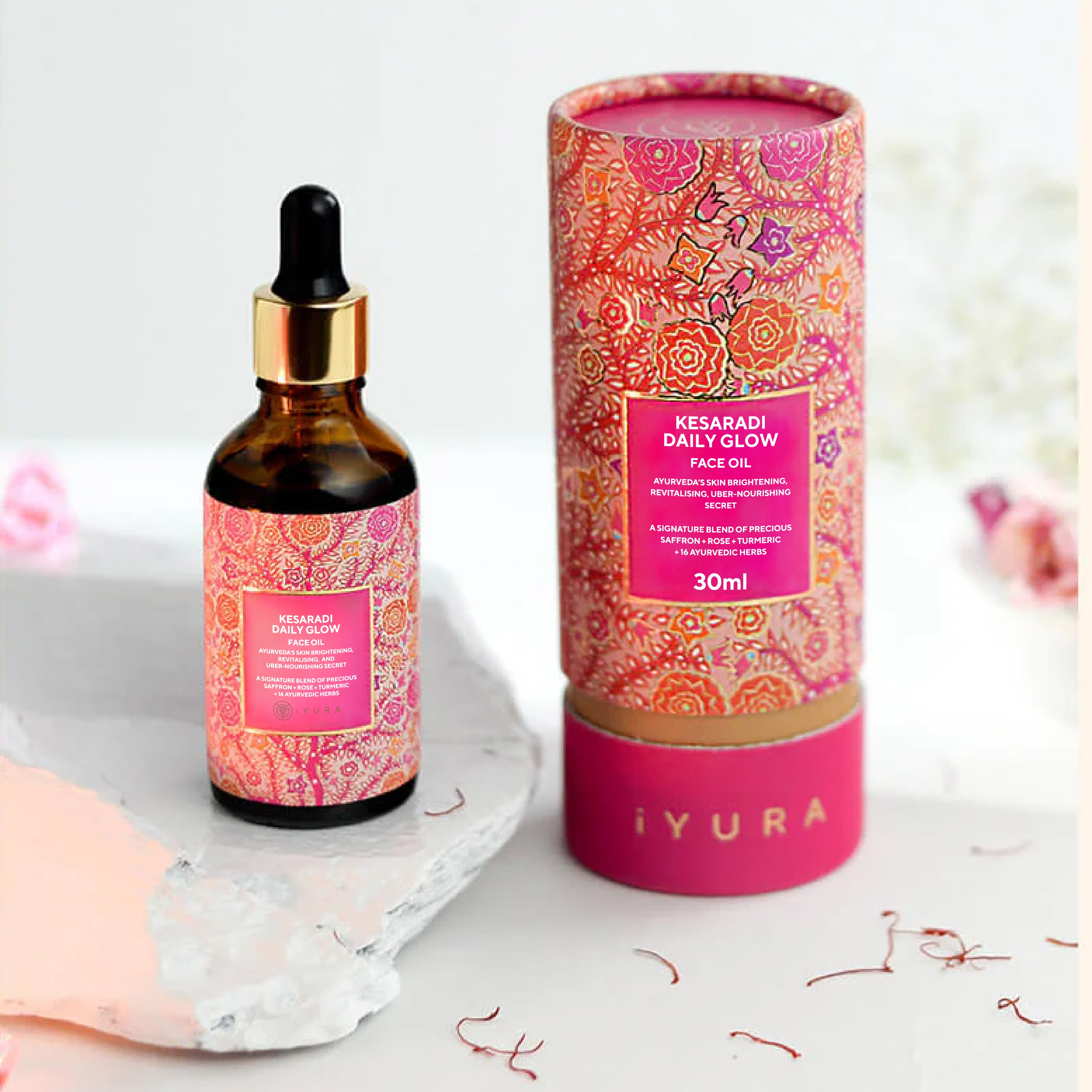 Kesaradi Daily Glow Face Oil - Face Oil Moisturiser for Dry Skin or Sensitive Skin - Natural Skincare for Glowing Skin - Image 4
