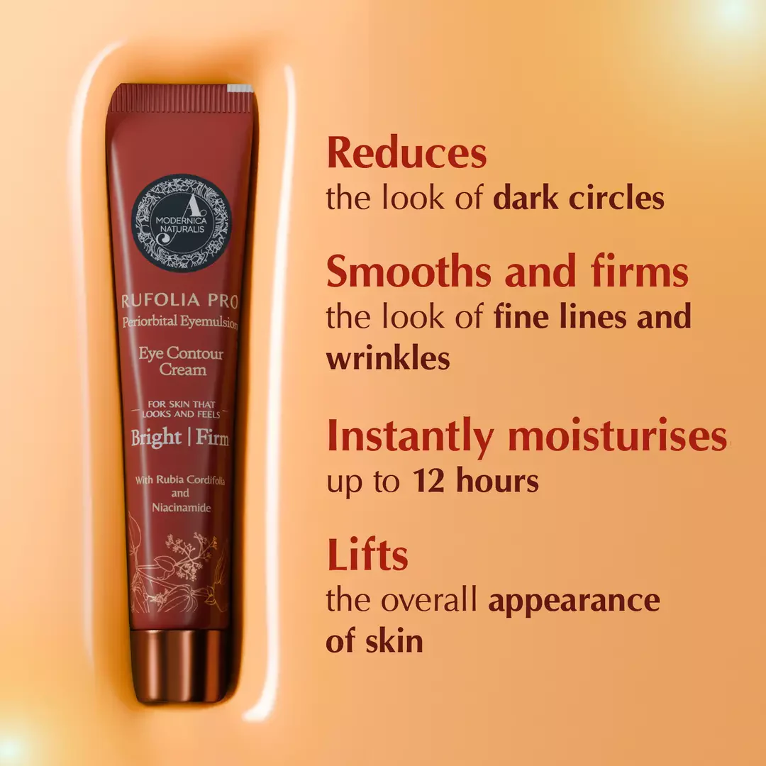 Rufolia Pro Periorbital Eyemulsion - Brighten, Soothe and Firm Under-Eyes - DEN - Image 6