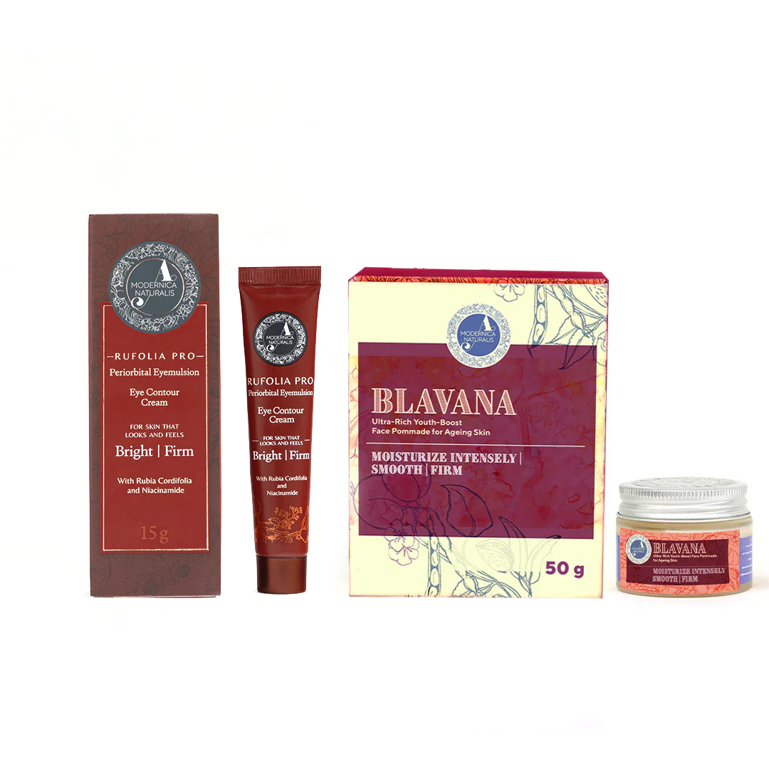 The Age-Hold Duo - Age-Defying Black Gram Face Moisturising Cream and Brightening Under-Eye Cream for Mature Skin - Image 2